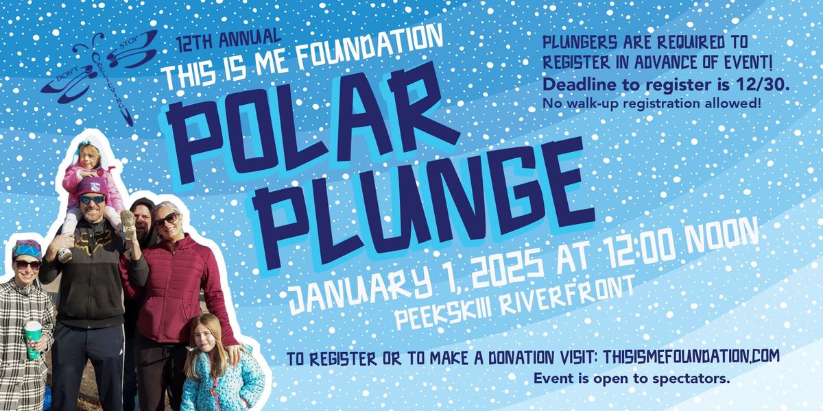 12th Annual New Year's Polar Plunge!