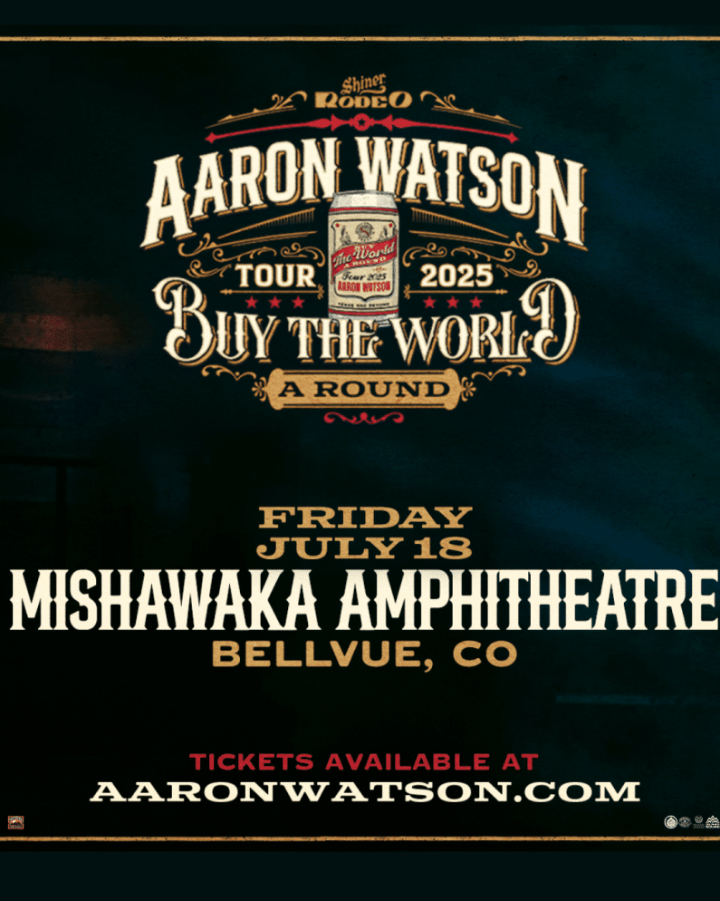 Aaron Watson: Buy The World A Round Tour at Sunshine Theater