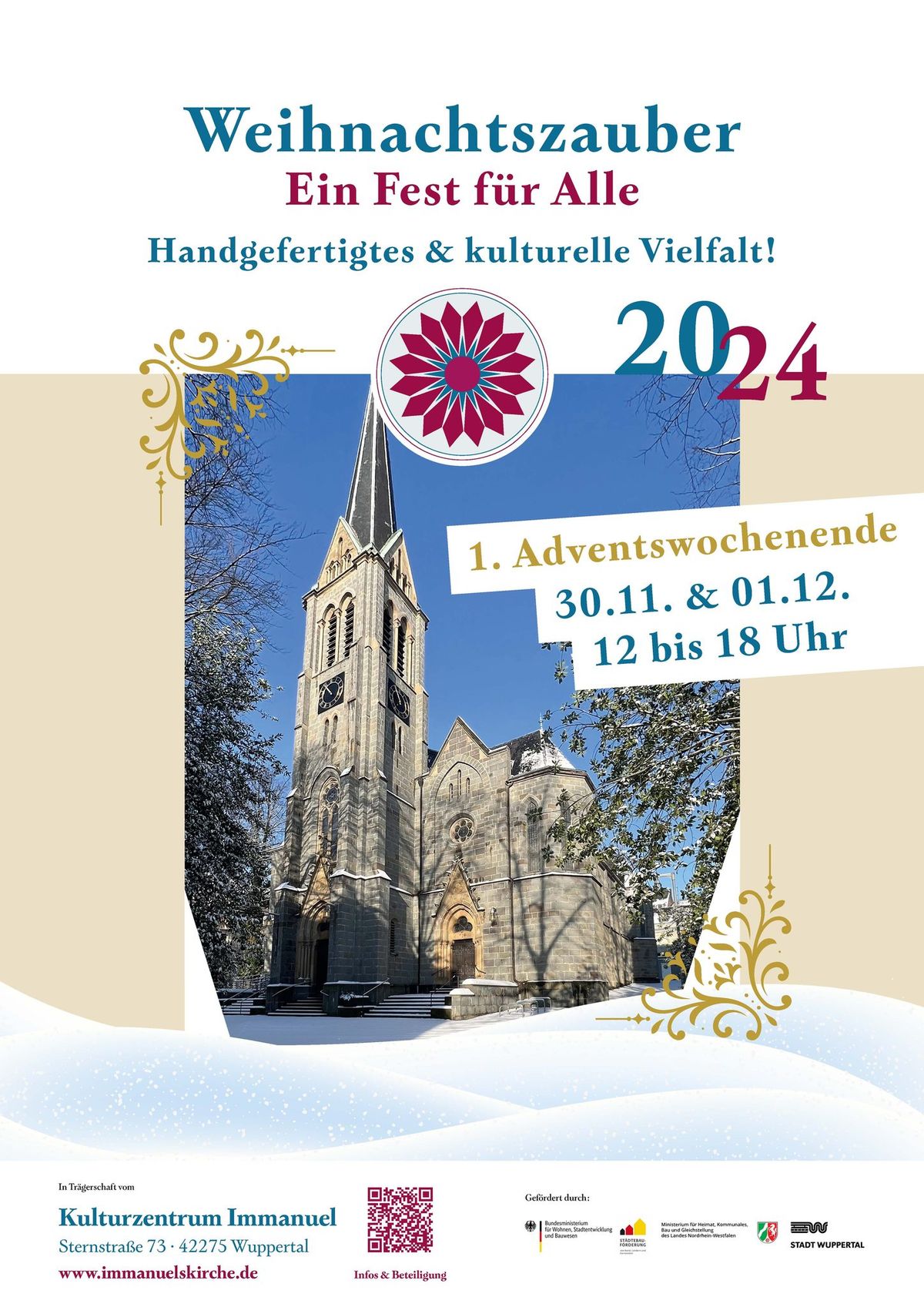 Adventsmarkt "Weihnachtszauber - Ein Fest f\u00fcr Alle"