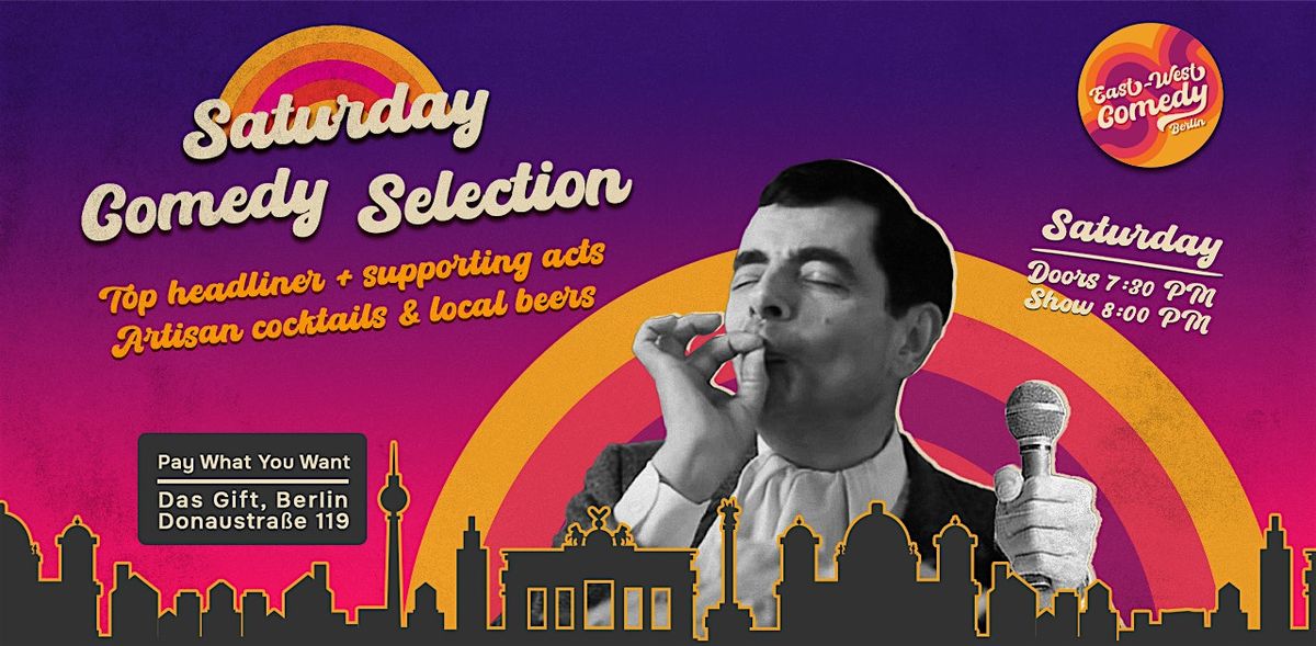 English stand-up: Saturday Comedy Selection w. TBA 11.10.25