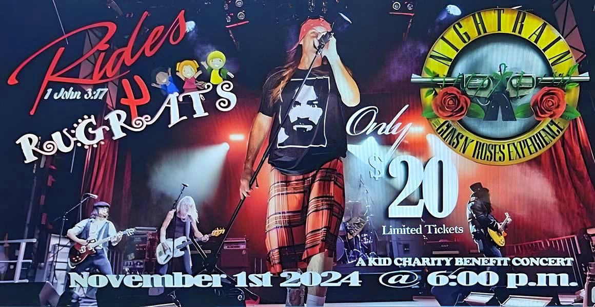 Rides 4 Rugrats Annual Cruise with The Guns & Roses Tribute Experience NIGHTRAIN