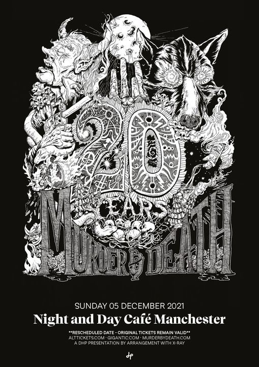 Murder By Death 20th Anniversary Show Live at Night & Day Cafe