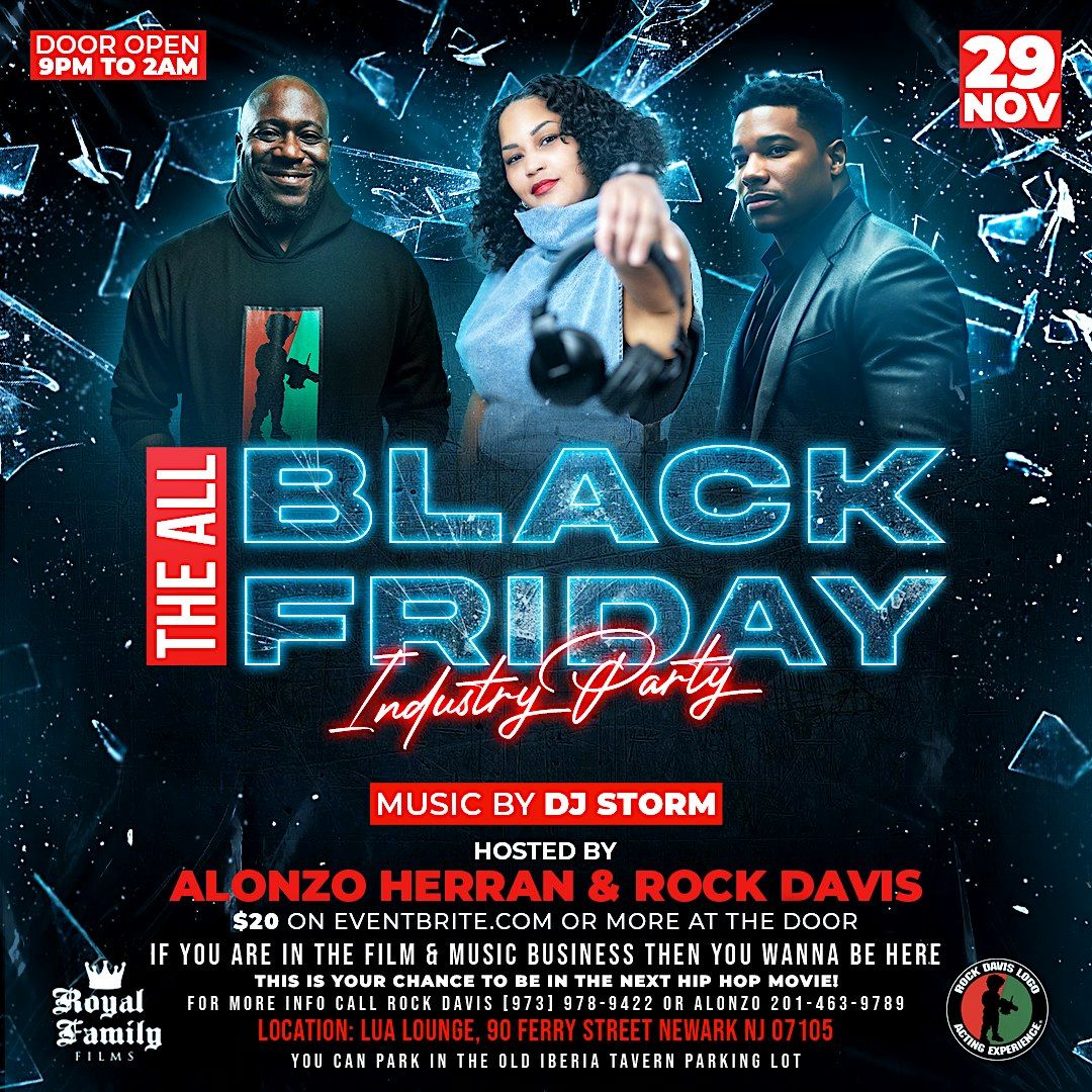 The All-Black Friday Industry Party