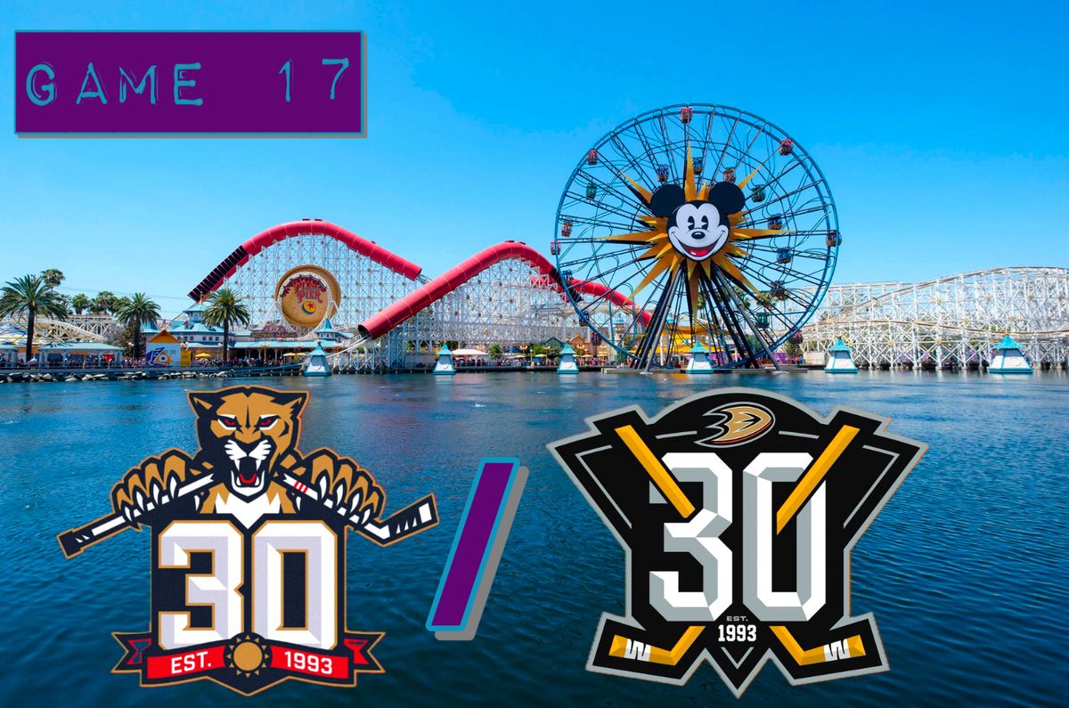 PARKING: Anaheim Ducks at Florida Panthers