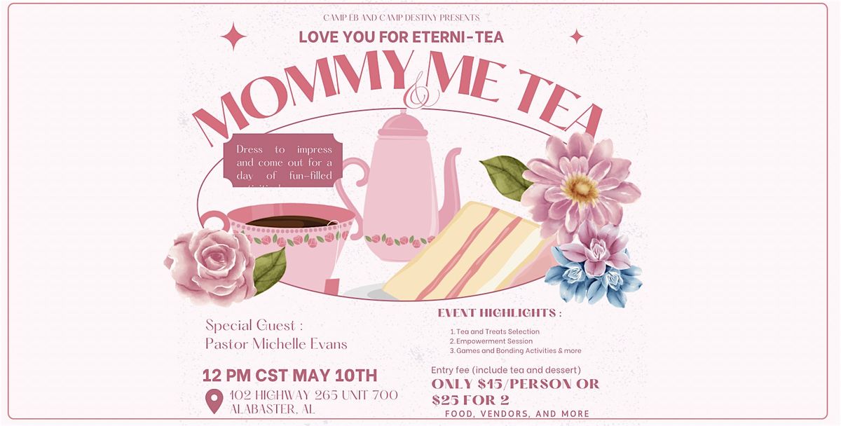 Mother's Day Tea and Pop Up Shop