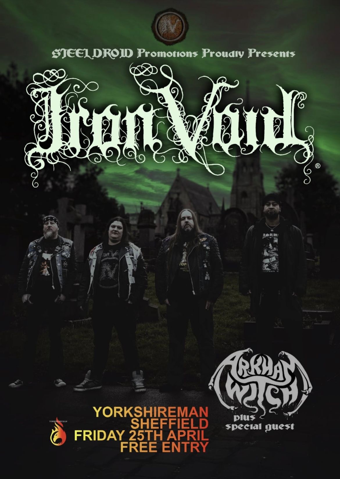 Iron Void \/ Arkham Witch - Yorkshireman, Sheffield