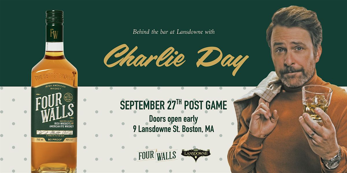 Charlie Day at Lansdowne Pub