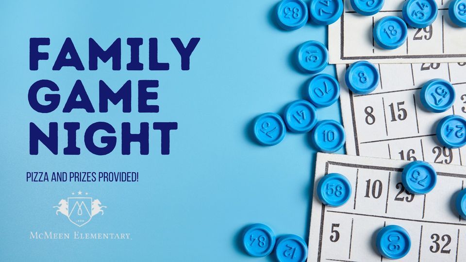 Family BINGO\/Game Night