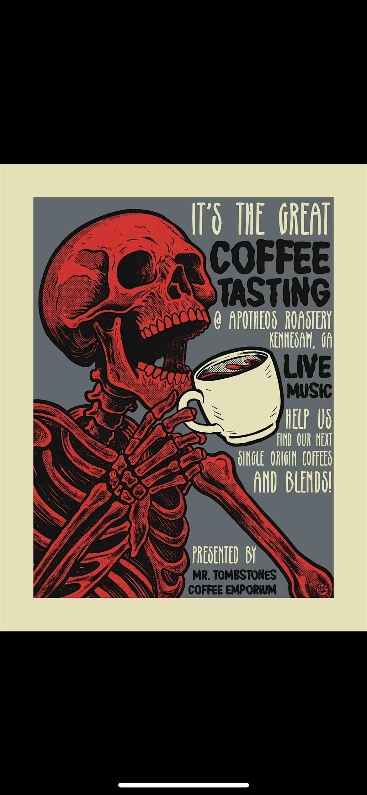 THE GREAT COFFEE TASTING