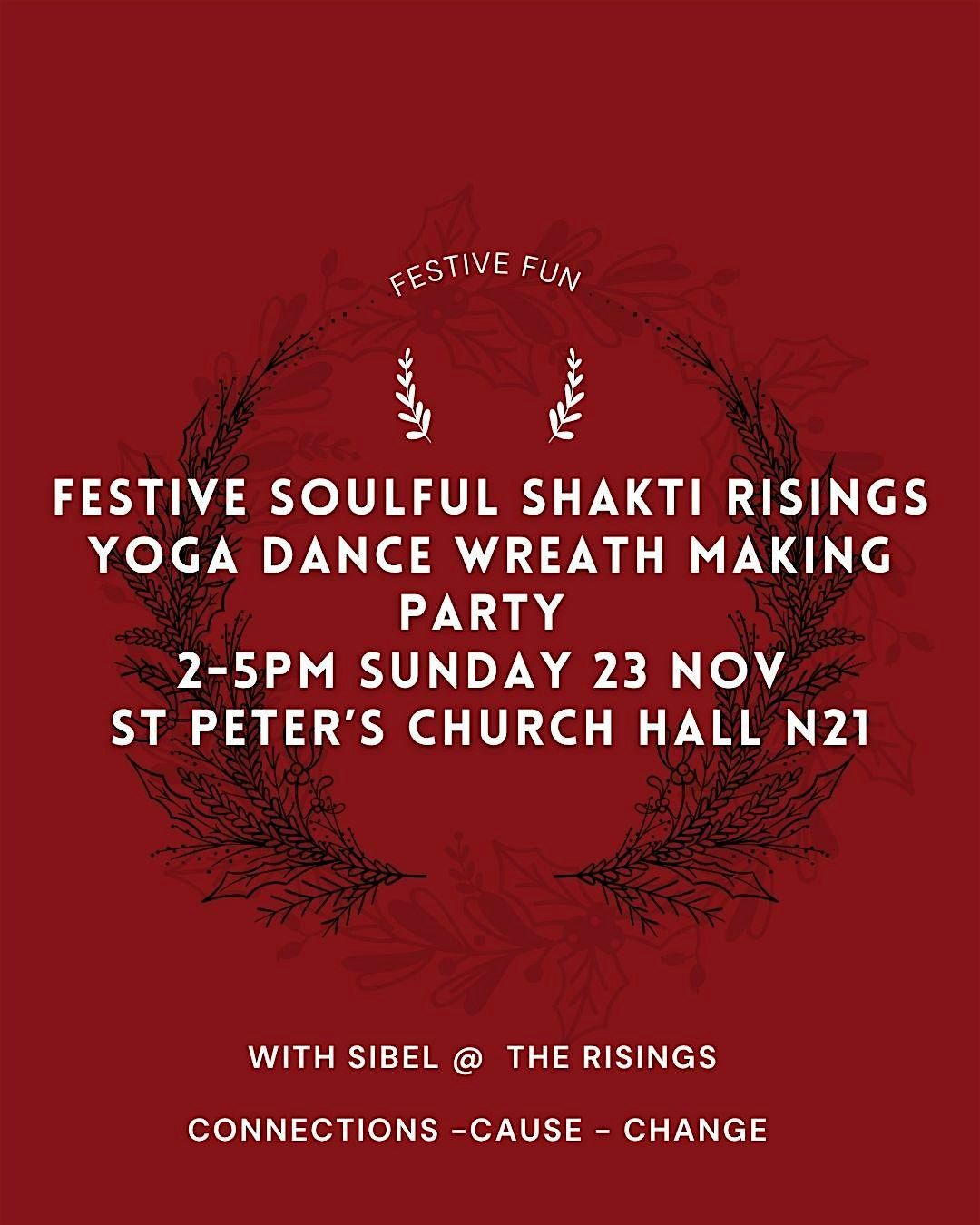Festive Soulful Shakti Risings: Shakti yoga  + wreath making