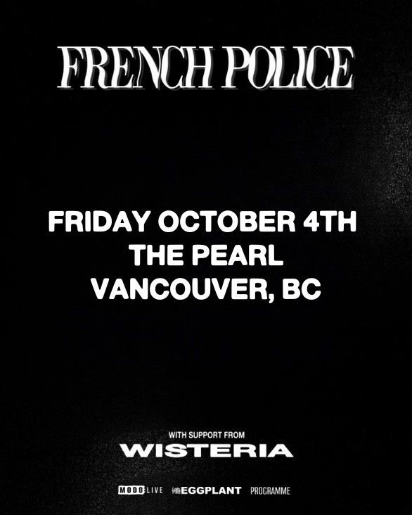 French Police w\/ Wisteria - Vancouver