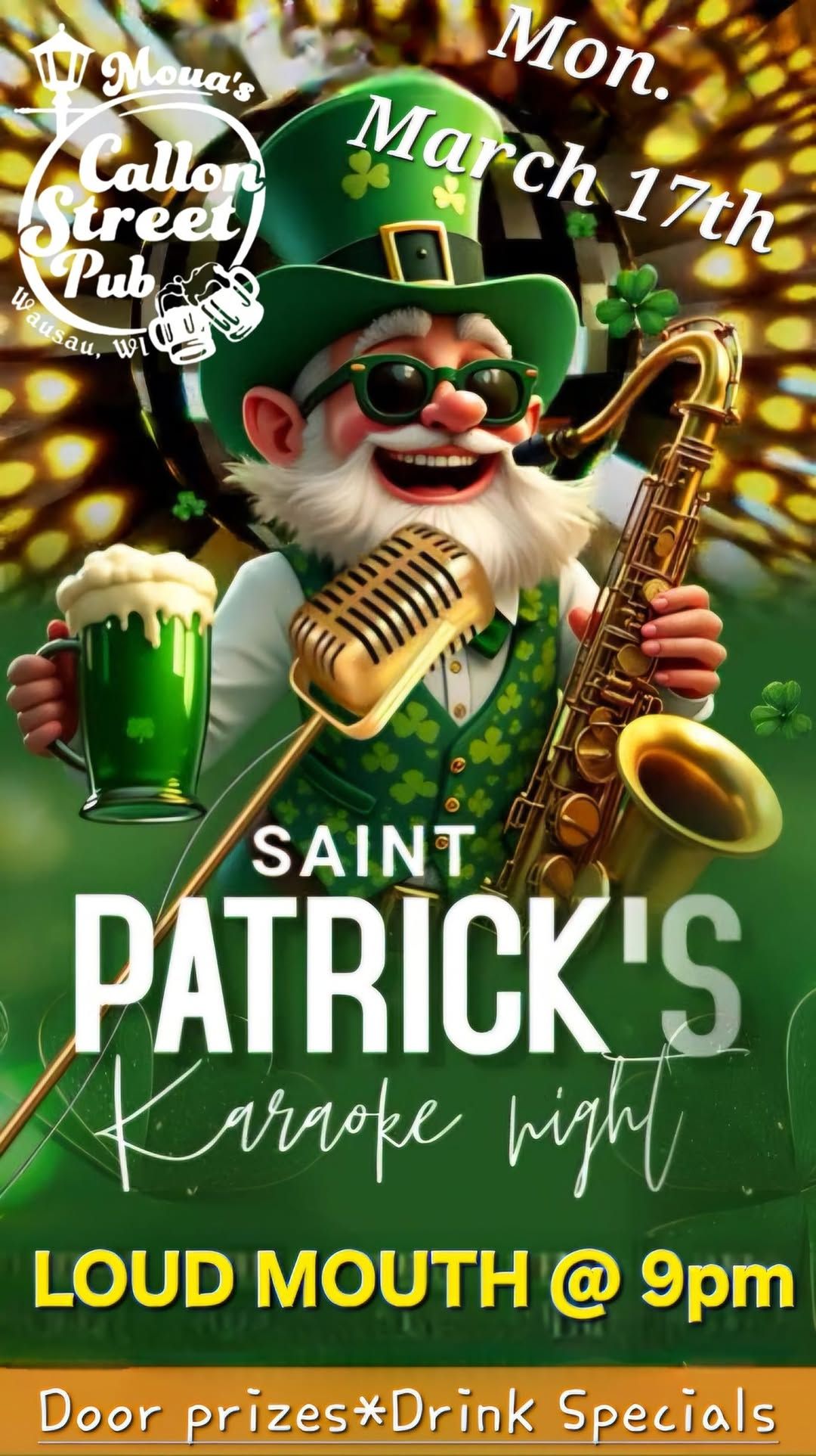 Saint Patrick's Karaoke Night