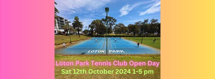 Loton Park Tennis Club Open Day 2024