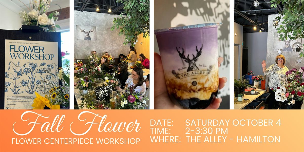 Fall Floral Centerpiece Workshop