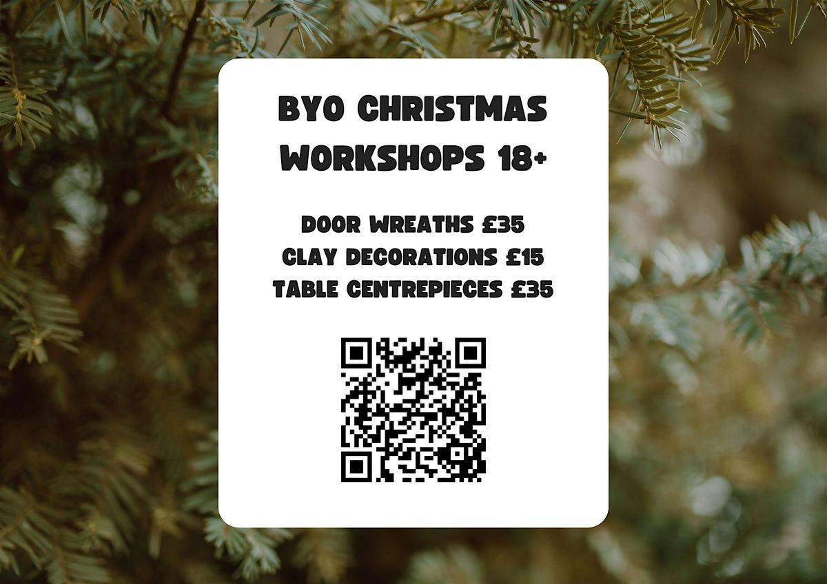 BYOB Festive Floral Table Centrepiece Workshop