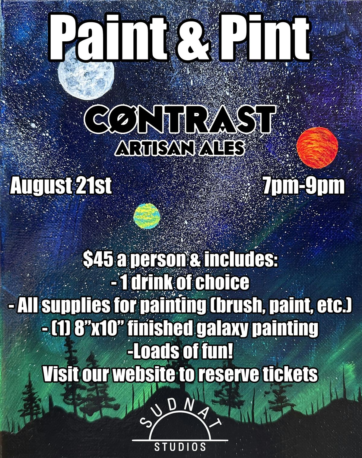 Paint & Pint @ Contrast Artisan Ales Marietta