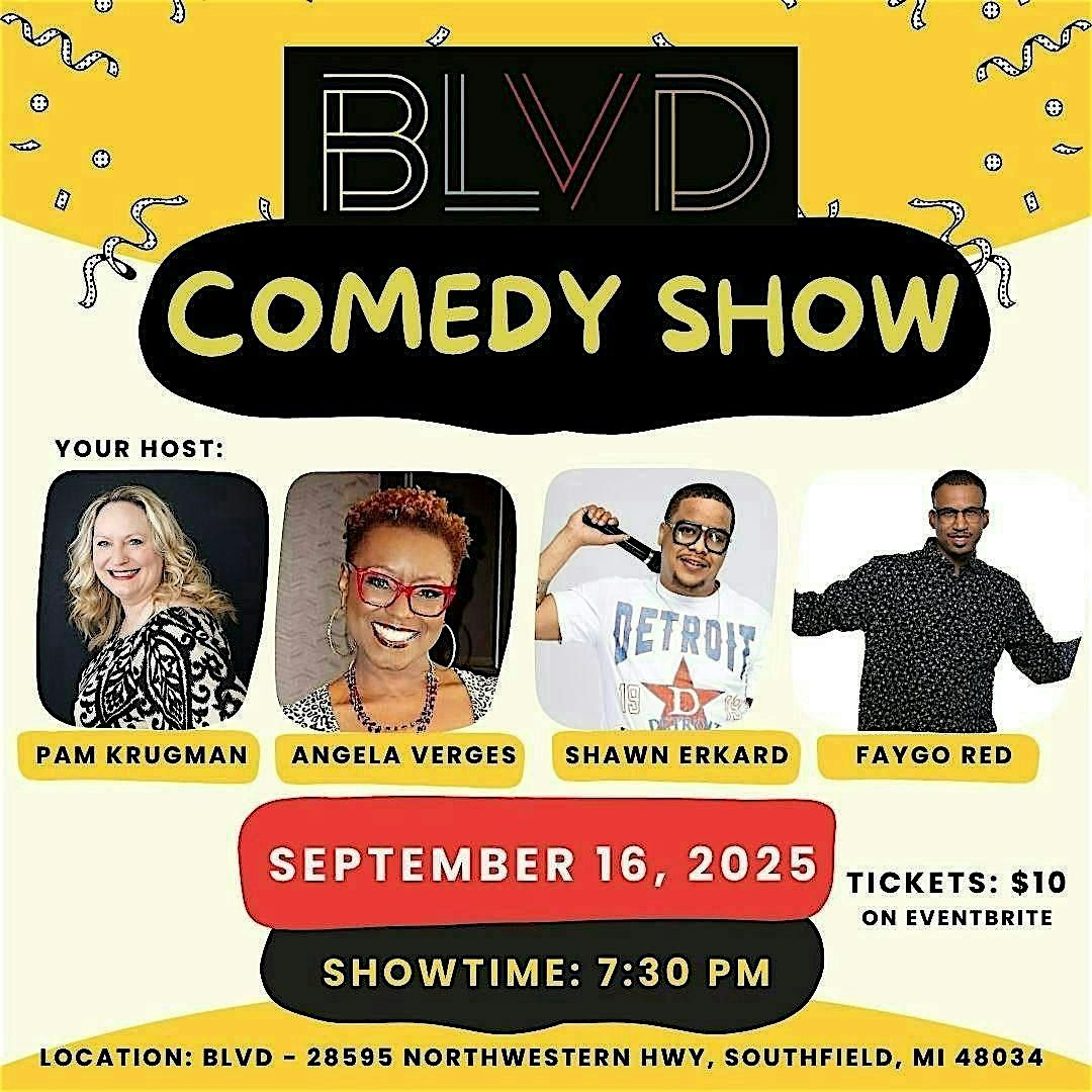 BLVD Comedy Night - September 16, 2025 in Southfield