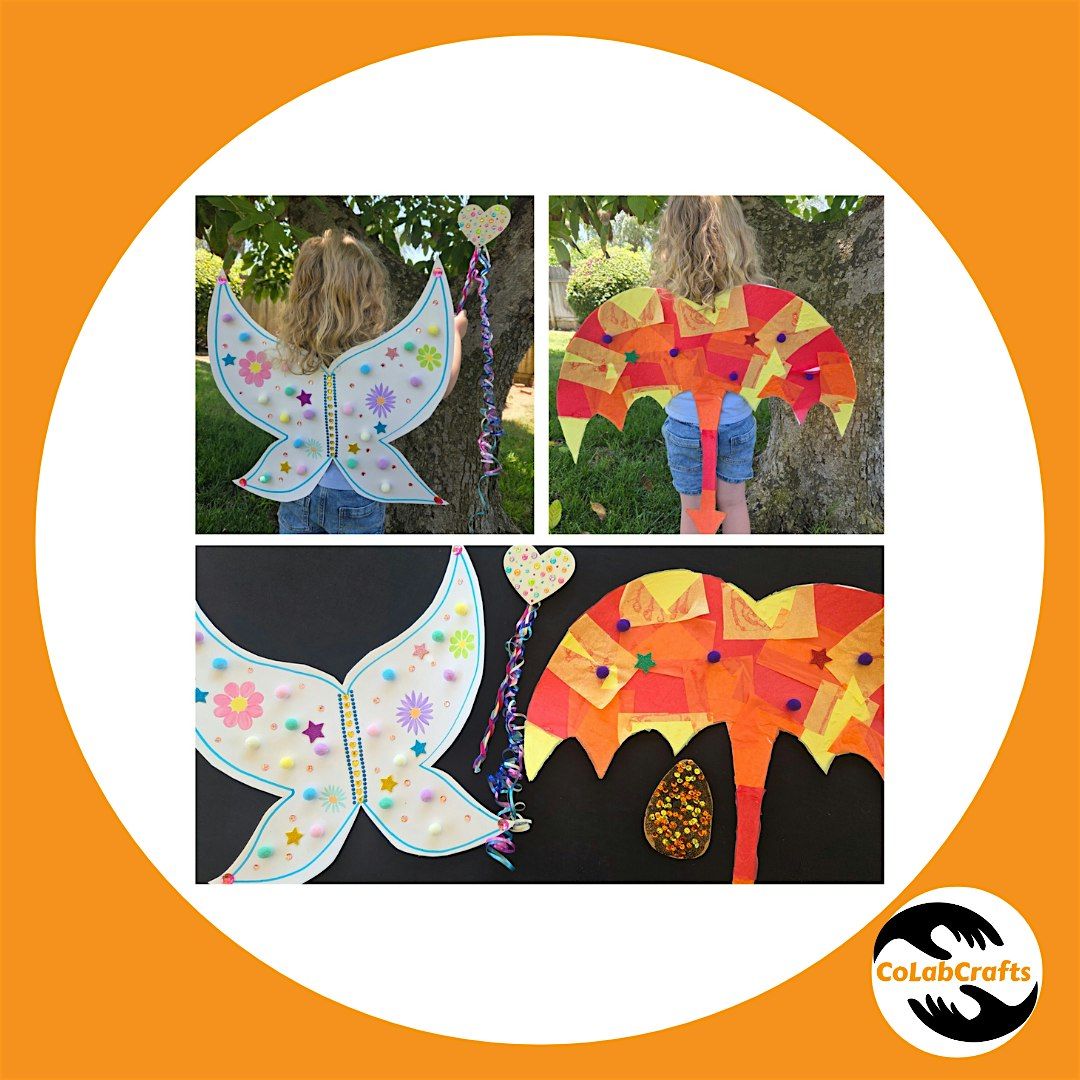 Magical Wings craft class for kids - Ages 3 to 8yo