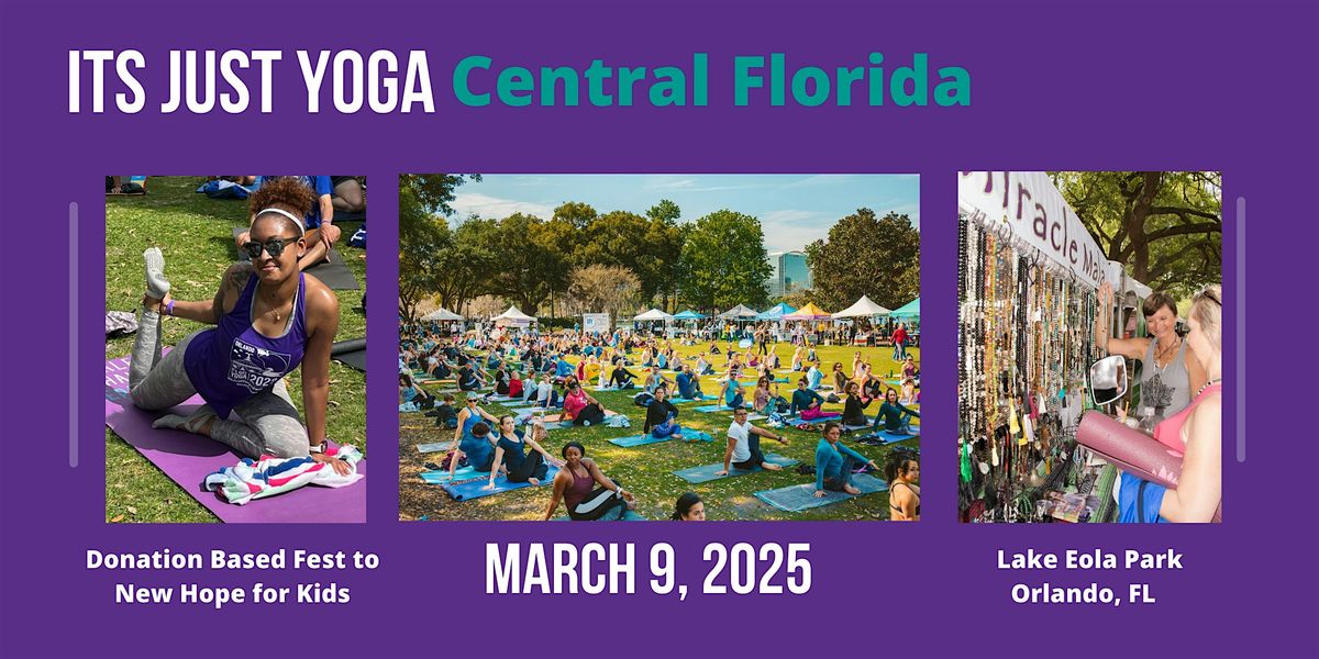 11th Annual It's Just Yoga Health & Fitness Festival