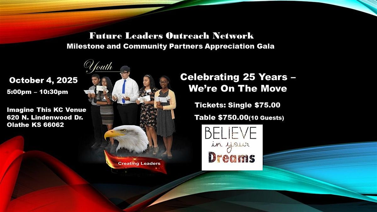 FLONs 25th Anniversary Gala: Food, Silent Auction, Entertainment and Party!