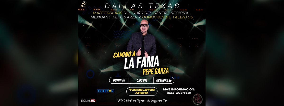 PEPE GARZA EN ARLINGTON