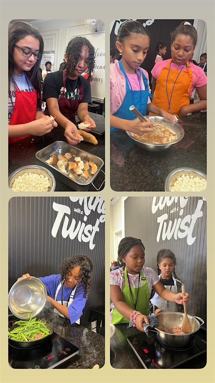 Cooking With A Twist KIDS SPRING BREAK COOKING CAMP