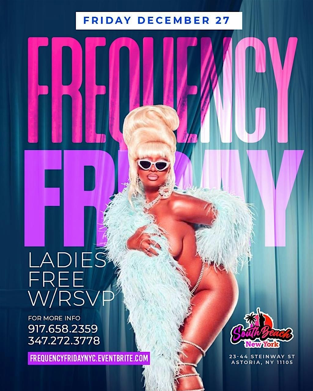 \u201cFREQUENCY FRIDAYS NYC\u201d  EVERYONE FR33  W\/RSVP