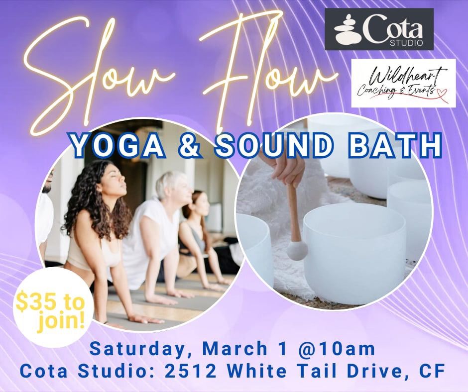 Slow Flow Yoga & Sound Bath