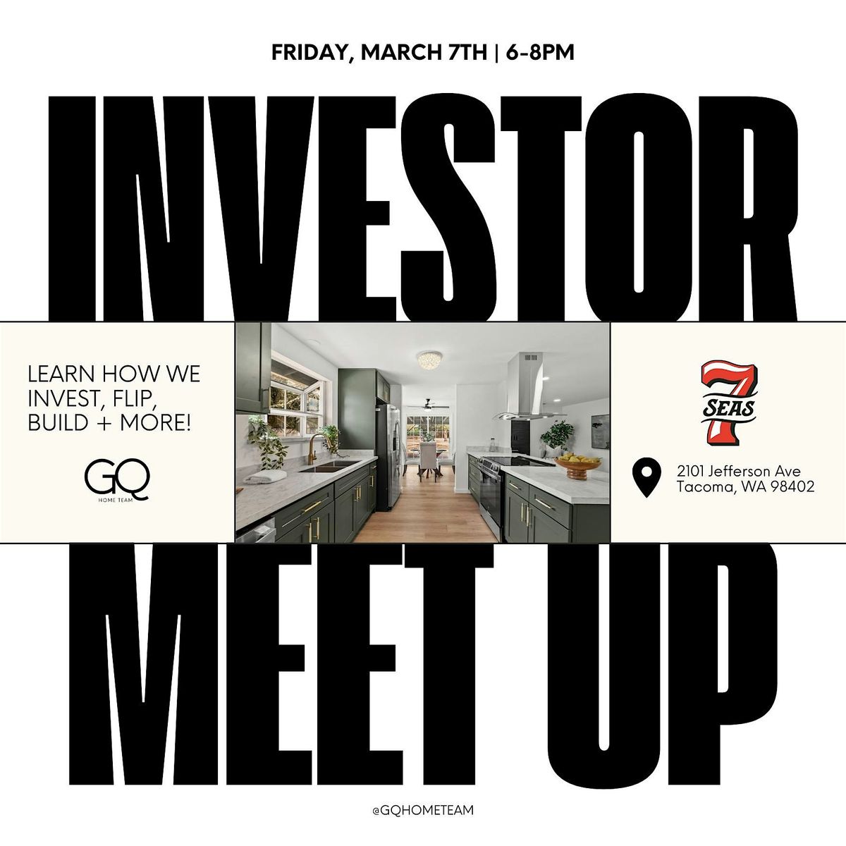 Real Estate Investor Event hosted by GQ Home Team