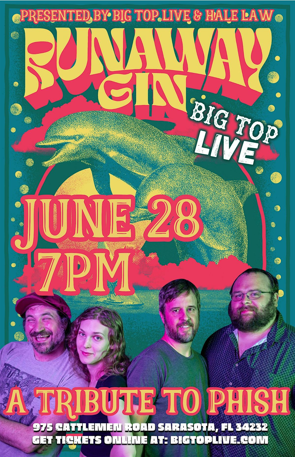 Runaway Gin (A Tribute to Phish) presented by Hale Law