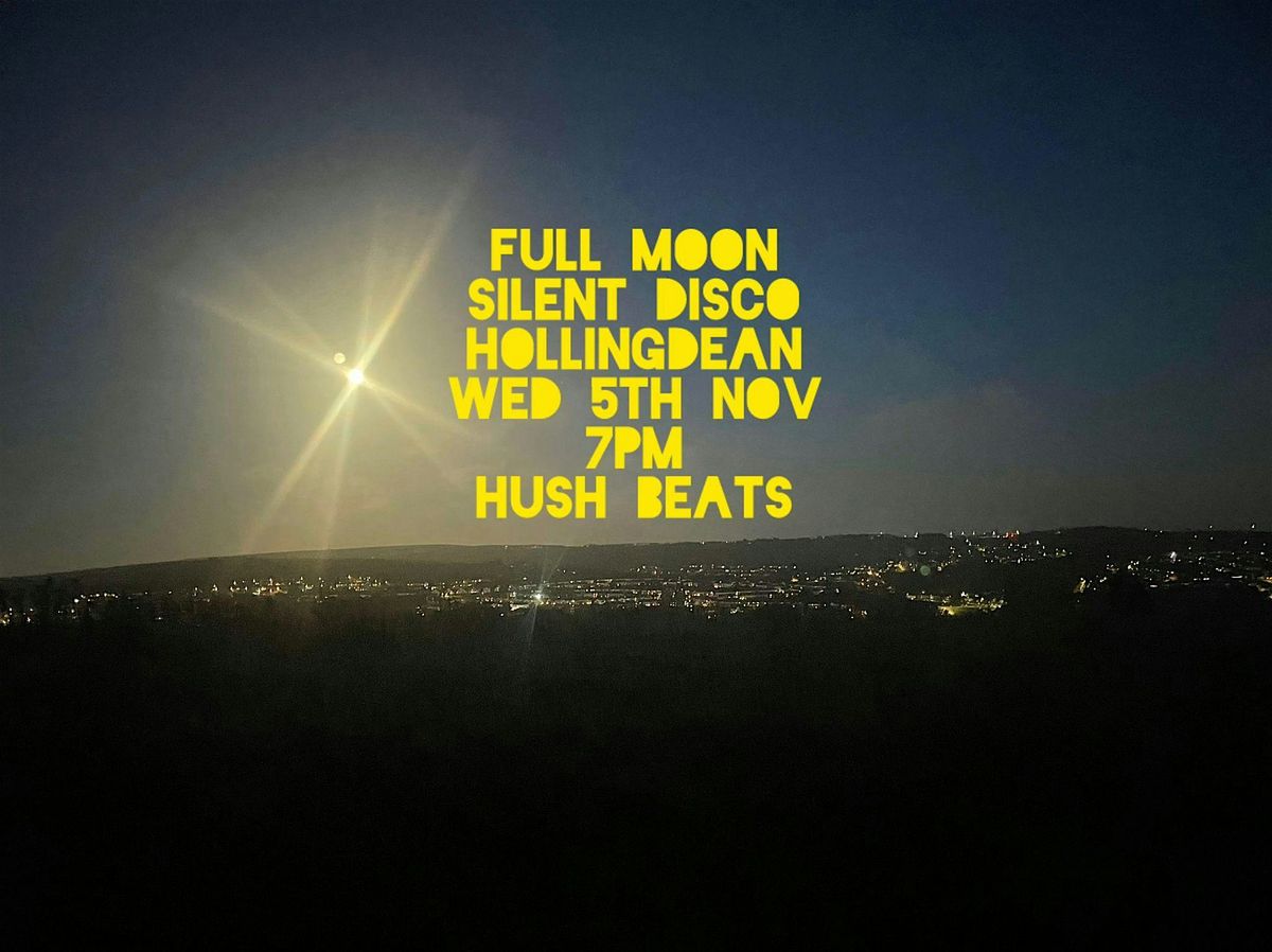 Daylight Disco Club in the dark!-Full moon in Hollingdean