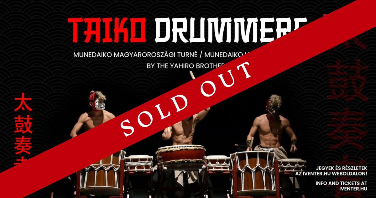 Taiko Drummers - MUNEDAIKO (IT) koncert \/\/ BUDAPEST \/\/ 01.17.