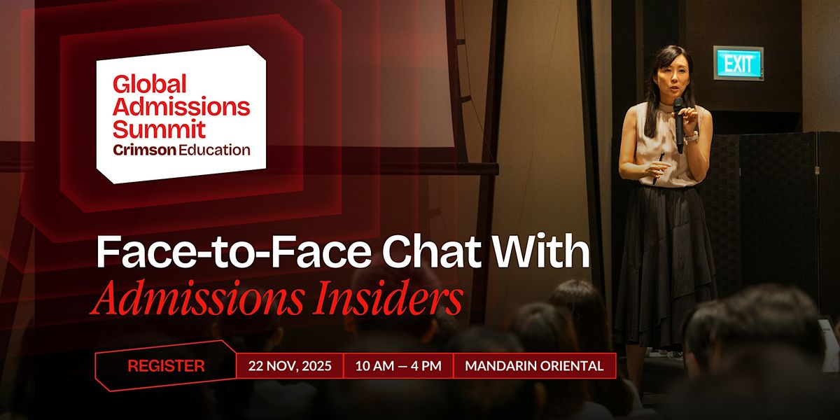 Crimson Education Global Admissions Summit 2025