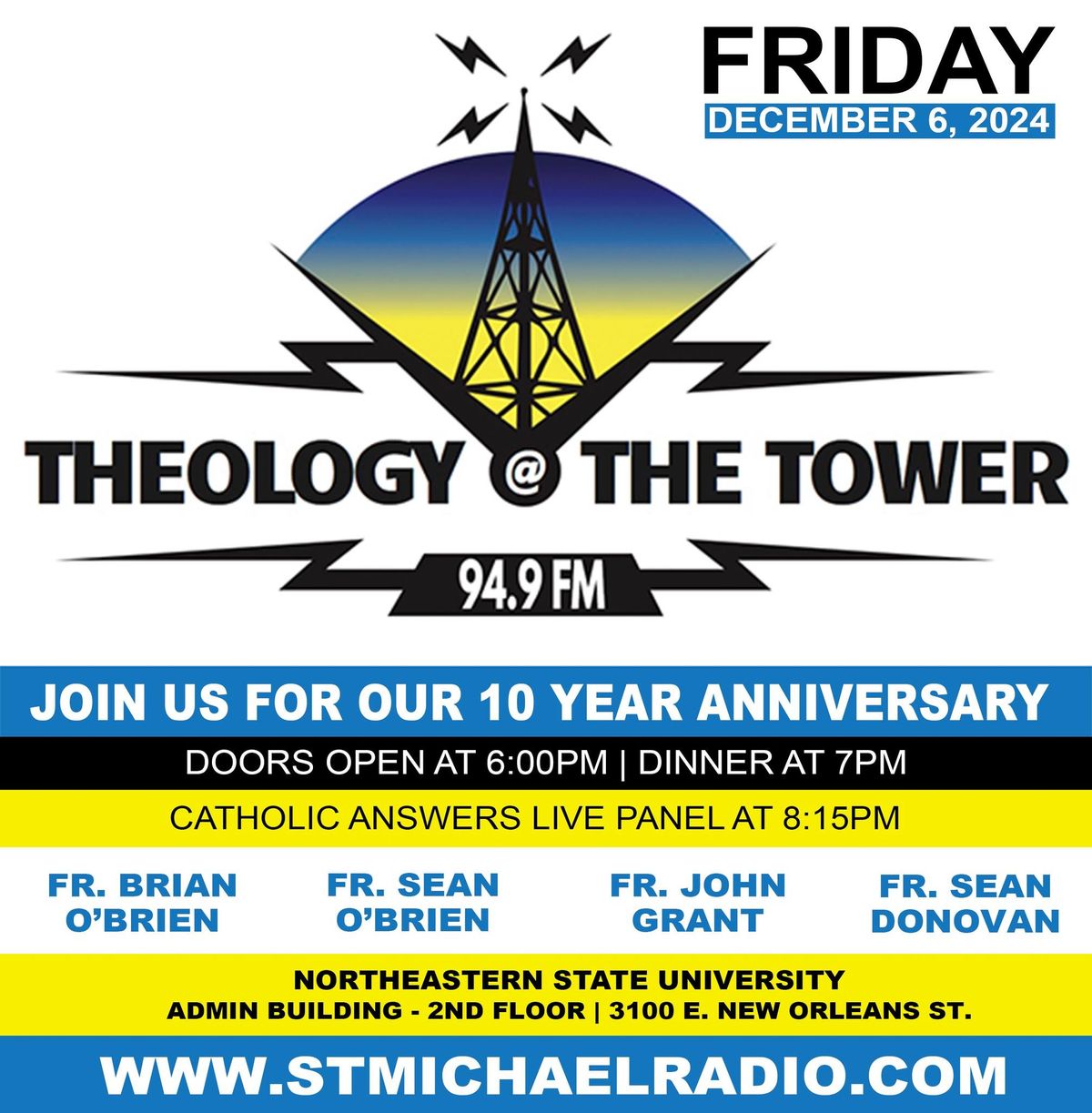 Theology at the Tower 10 Year Anniversary