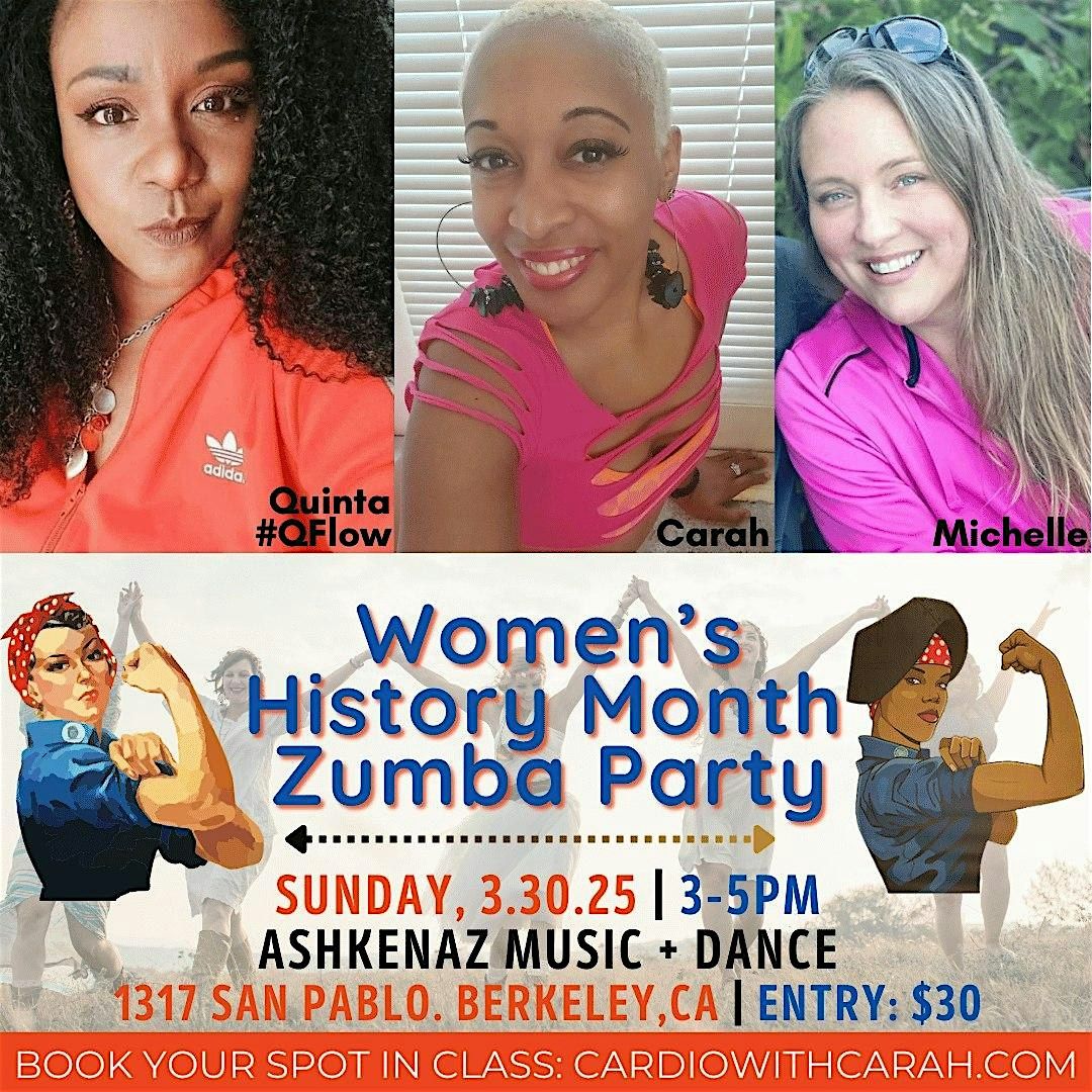 Women's History Month Zumba + Line Dancing (Berkeley, Calif)