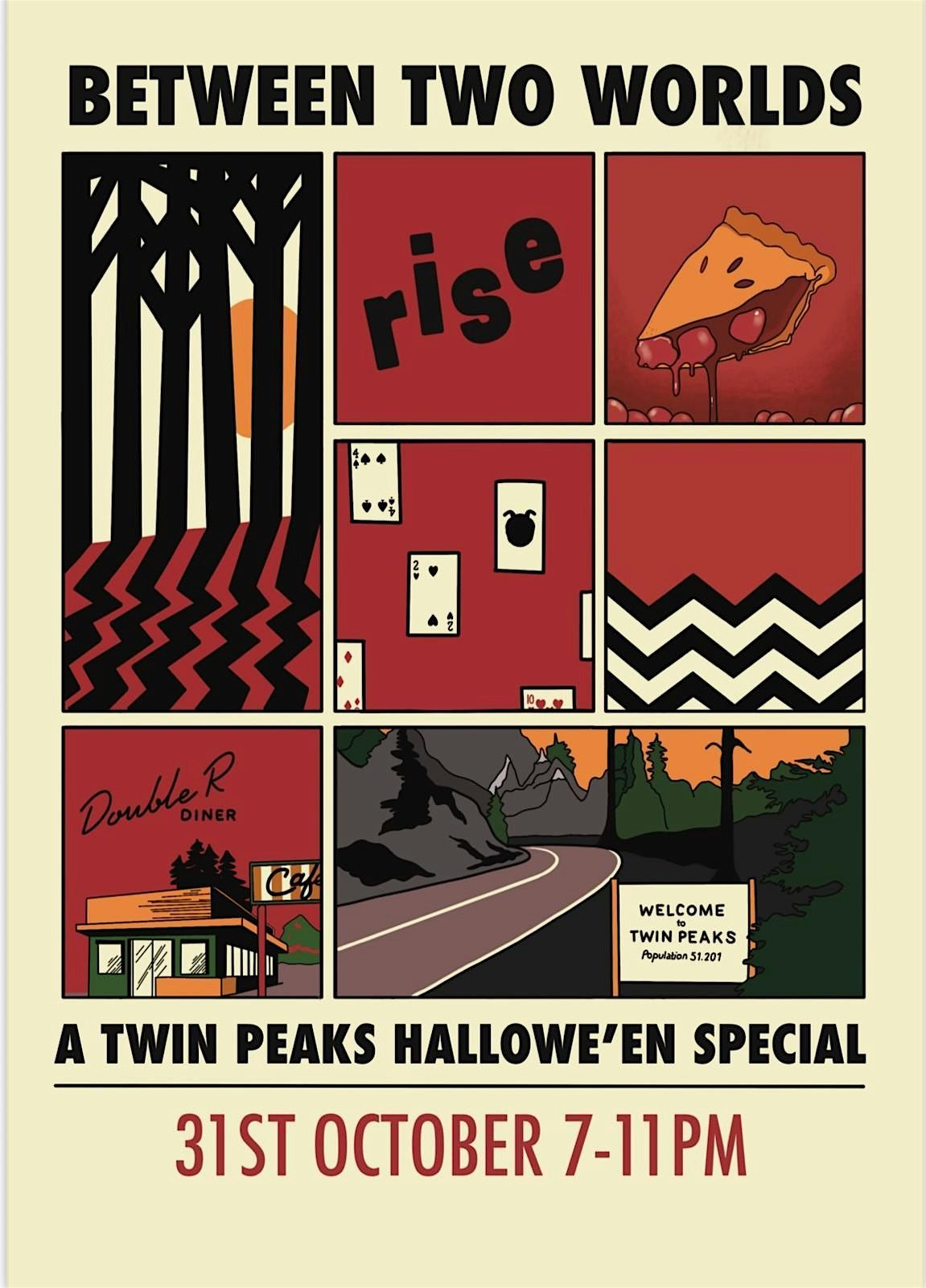 BETWEEN TWO WORLDS: A Twin Peaks Hallowe'en special.