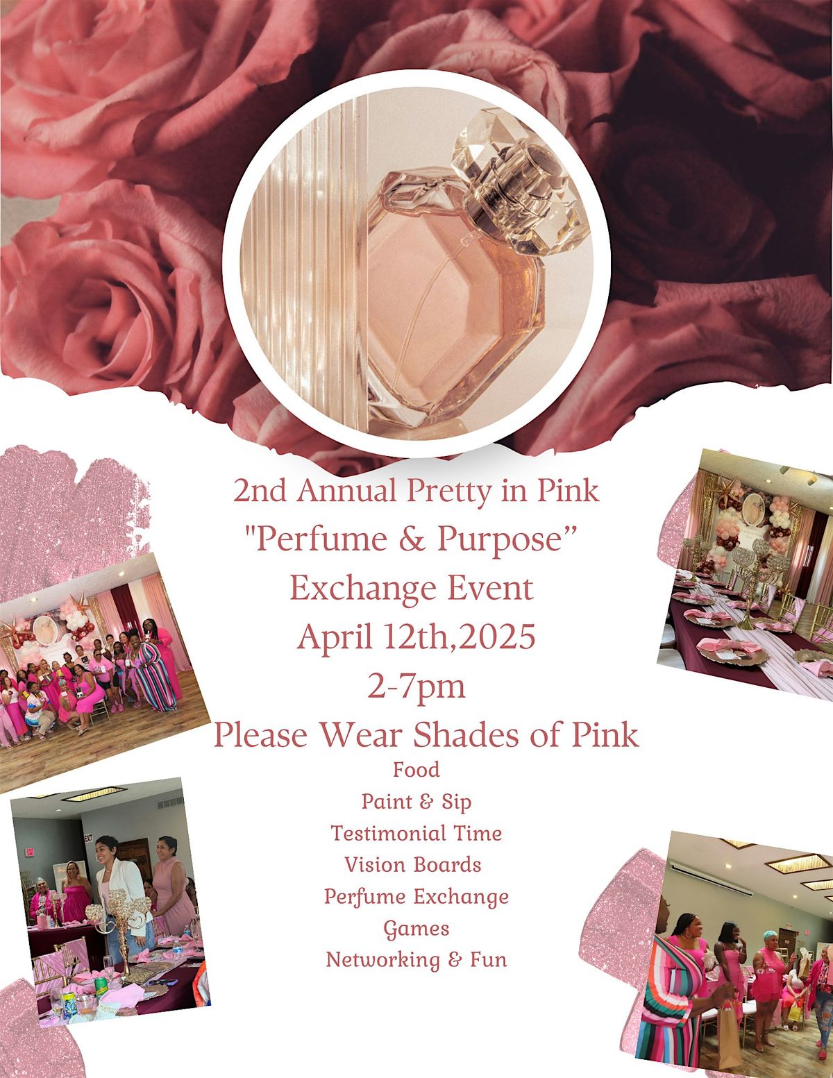 2nd Annual Pretty in Pink Perfume & Exchange Event