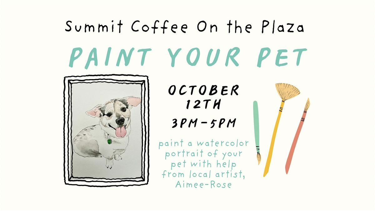 October Painting Class at Summit Coffee On the Plaza