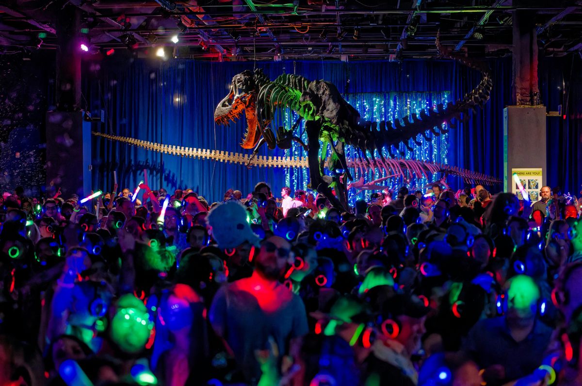 Amazing Silent Disco at the Orlando Science Centre