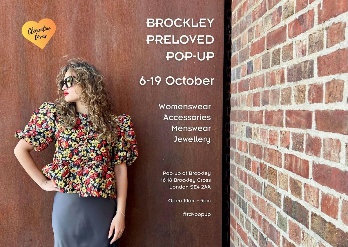 Brockley preloved pop-up