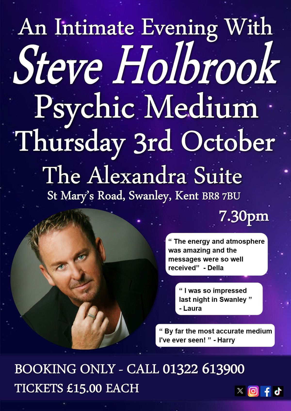 An Evening With Psychic Medium Steve Holbrook