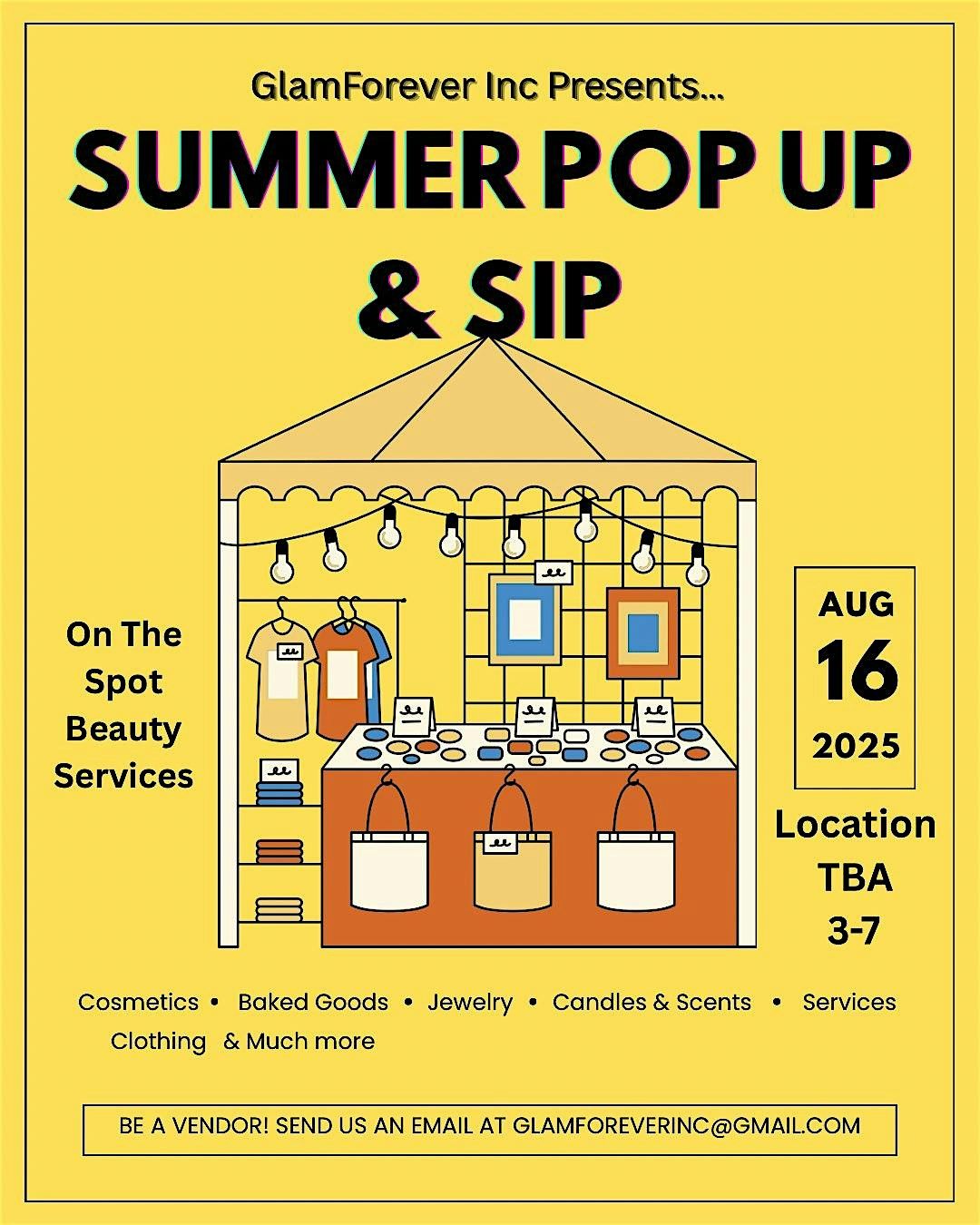 GlamForever Sip & Shop