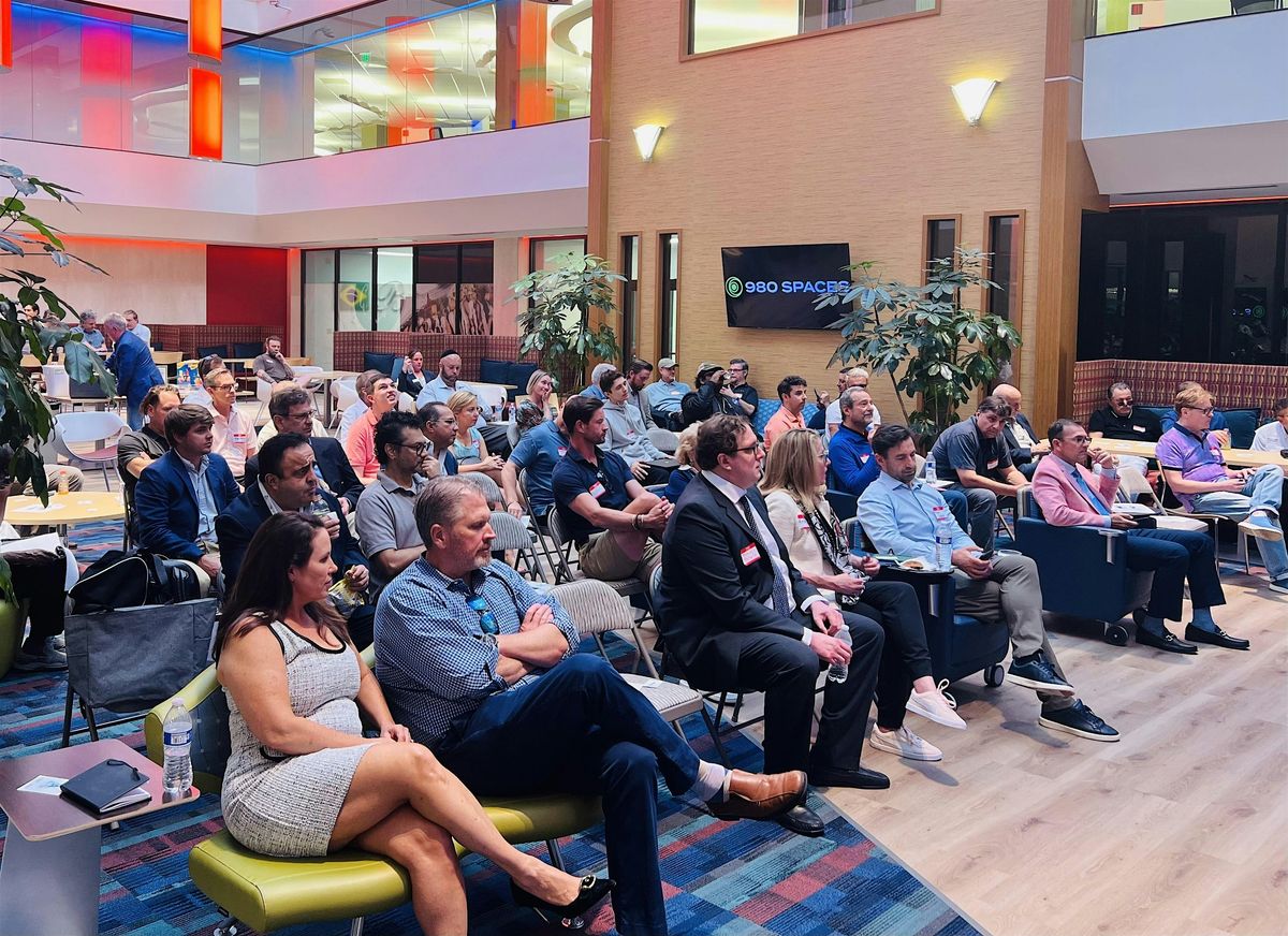 Startup Pitch Event w\/ AI VIDEO DISCUSSION w\/Networking  @ 980 Spaces