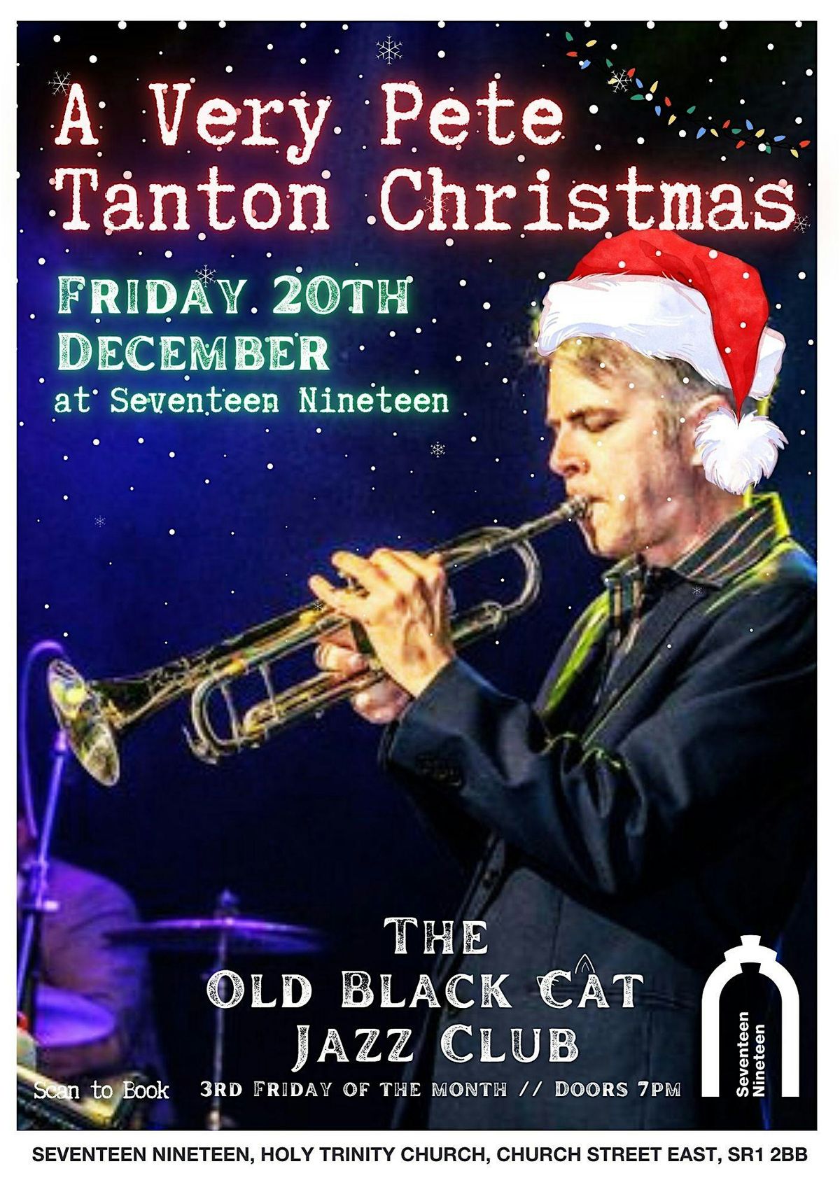 Pete Tanton's Christmas at The Old Black Cat Jazz Club (Doors 7pm)