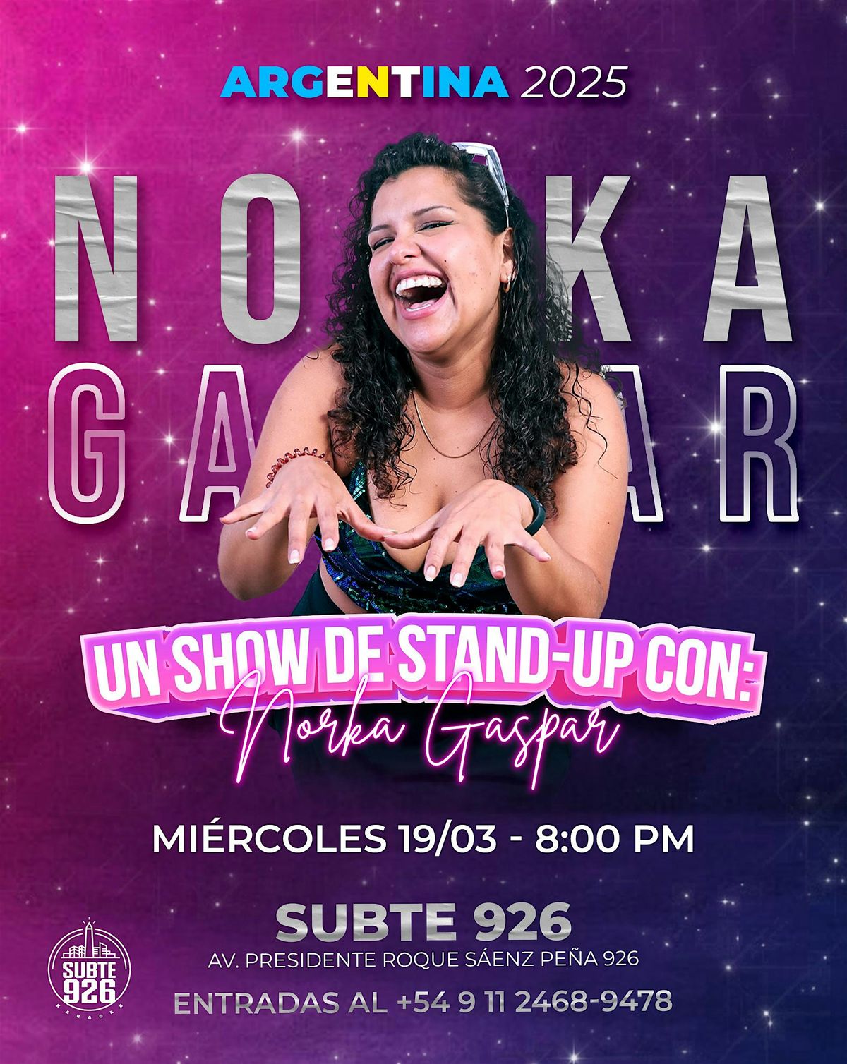 Norka Gaspar - Un show de stand up