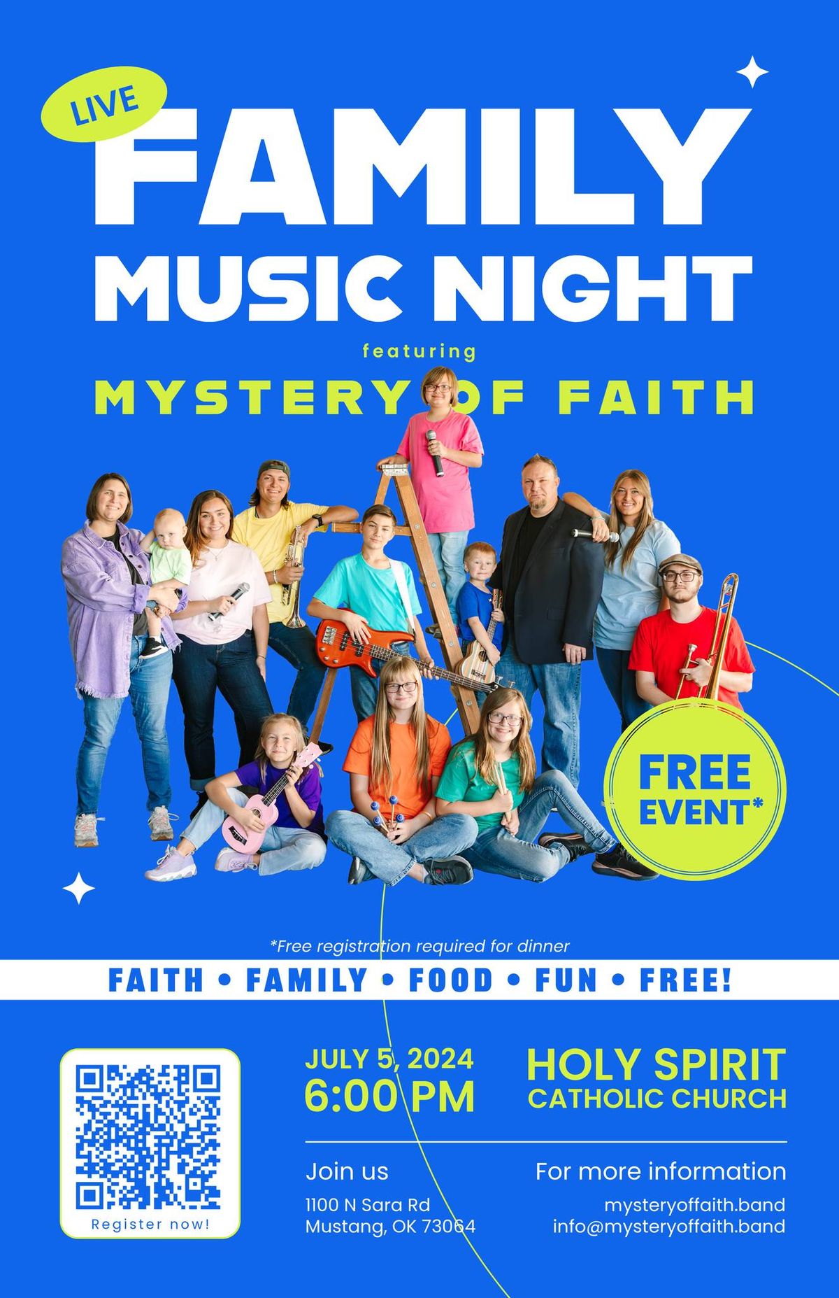 Family Music Night @ Holy Spirit!