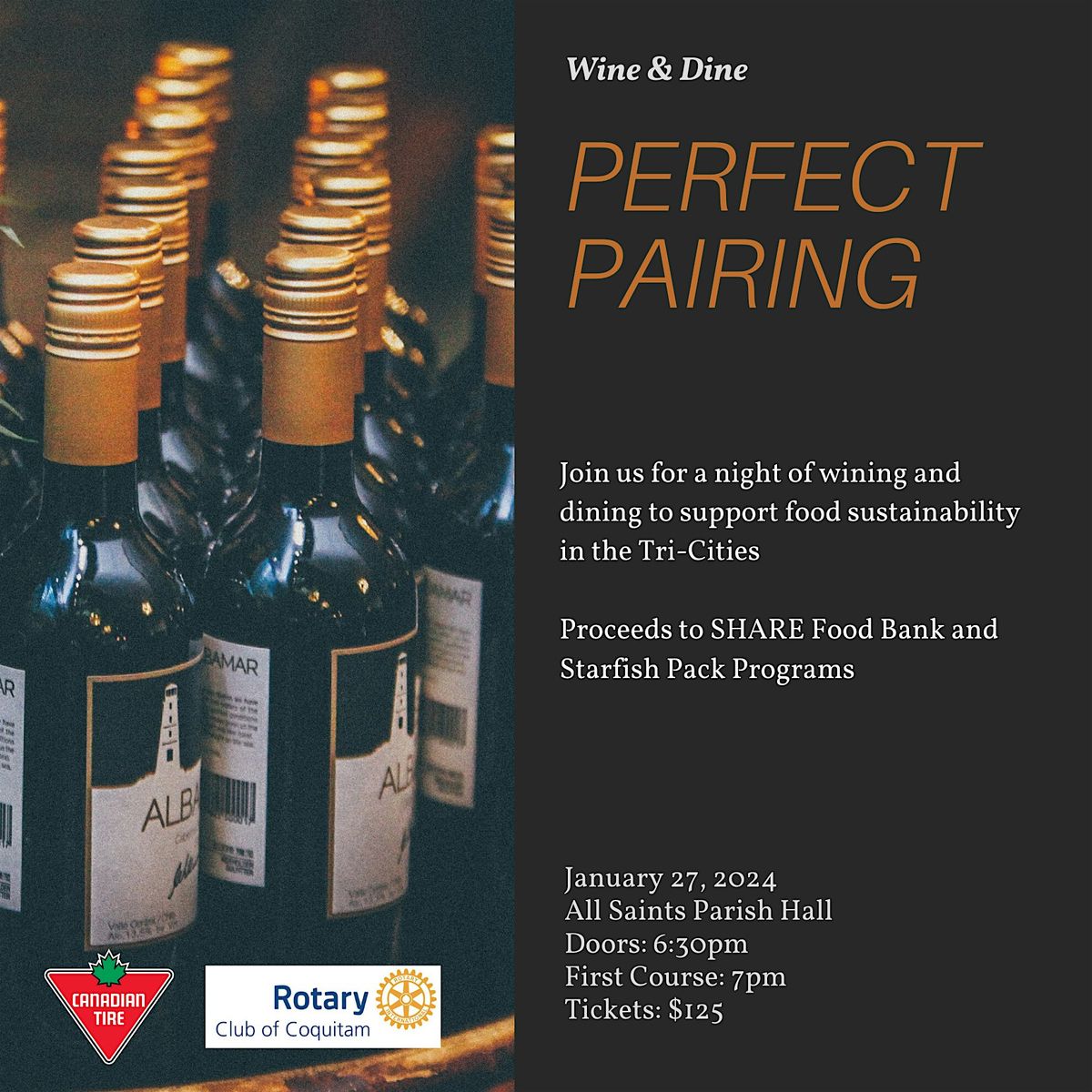 The Perfect Pairing - Wine & Dine