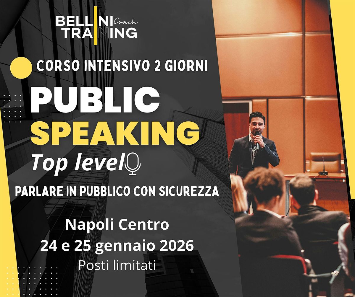 Corso di Public Speaking Top Level