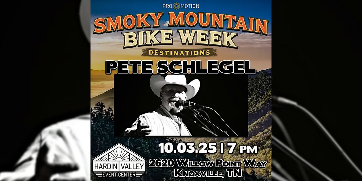 Pete Schlegel @ The Pavilion at Hardin Valley Event Center