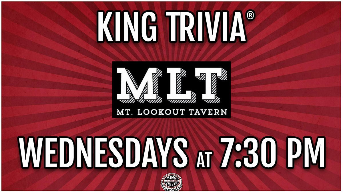 Trivia Night at Mt. Lookout Tavern